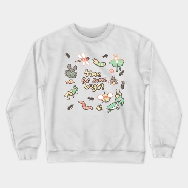 TIME FOR BUGS! Crewneck Sweatshirt by Mazzlebee